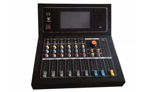 IP-8708P&nbsp; &nbsp;7寸触摸屏IP网络调音台